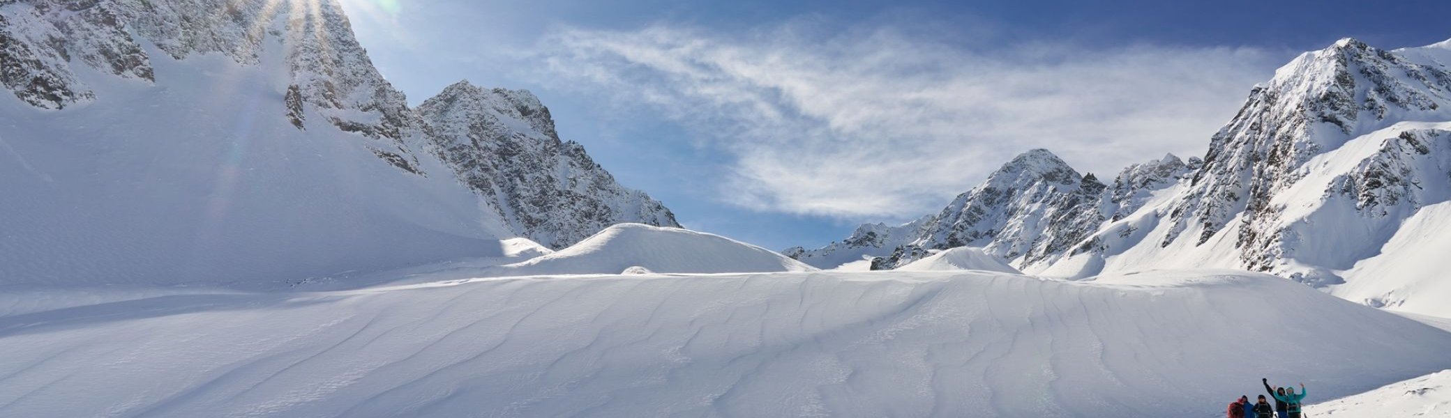 Auf Schneeschuhtour im Sellrain, Stubaier Alpen | © Alexander Goebel 2024